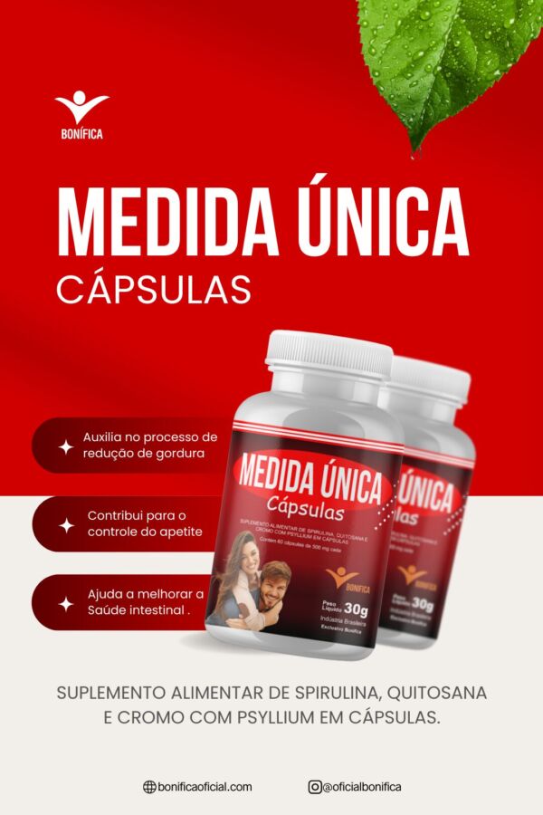 Medida Única em capsulas