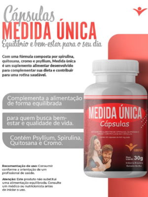 Medida Única em capsulas