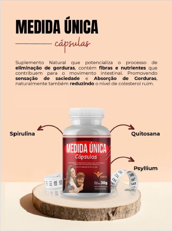 Medida Única em capsulas - Imagem 2